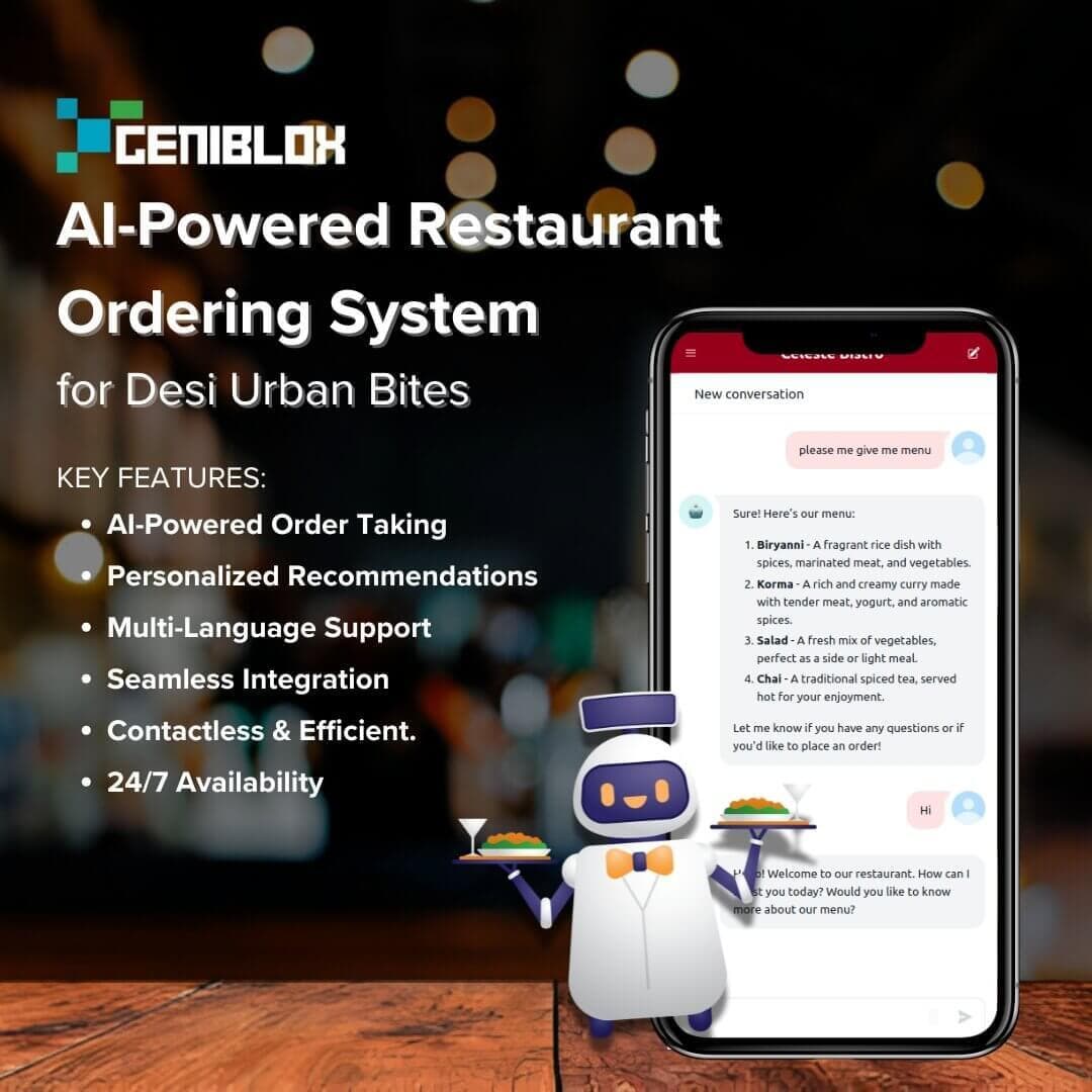 AI Powered Restaurant Ordering System